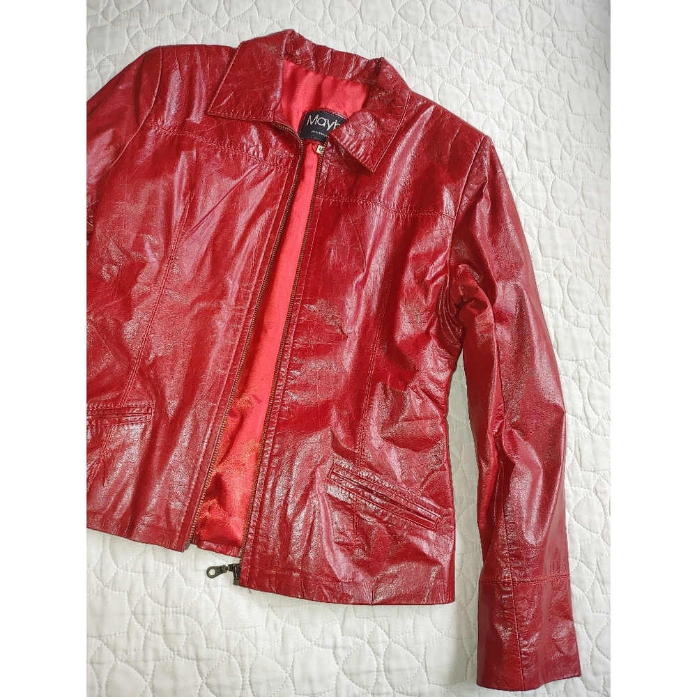 ✈️ Leather south American jacket